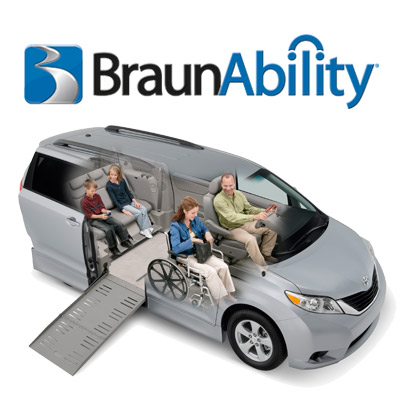 BraunAbility Wheelchair Vans Entervan and Rampvan